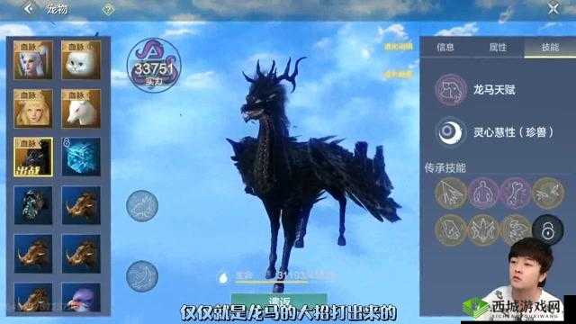 妄想山海:龙马皮肤价格详解