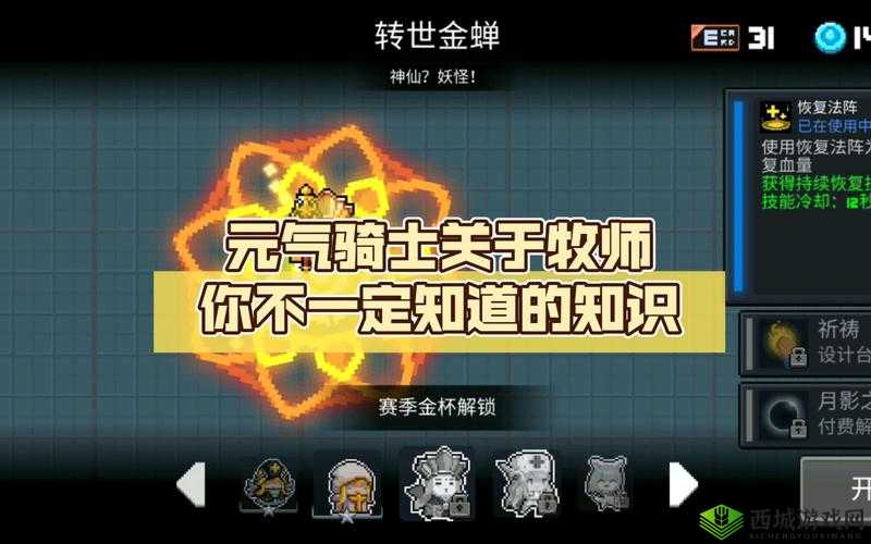 元气骑士牧师三技能深度剖析:其实际效果究竟如何