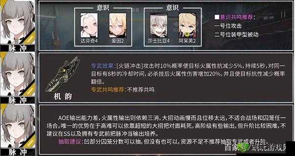 战双帕弥什:异火带什么意识?构造体意识搭配攻略大放送