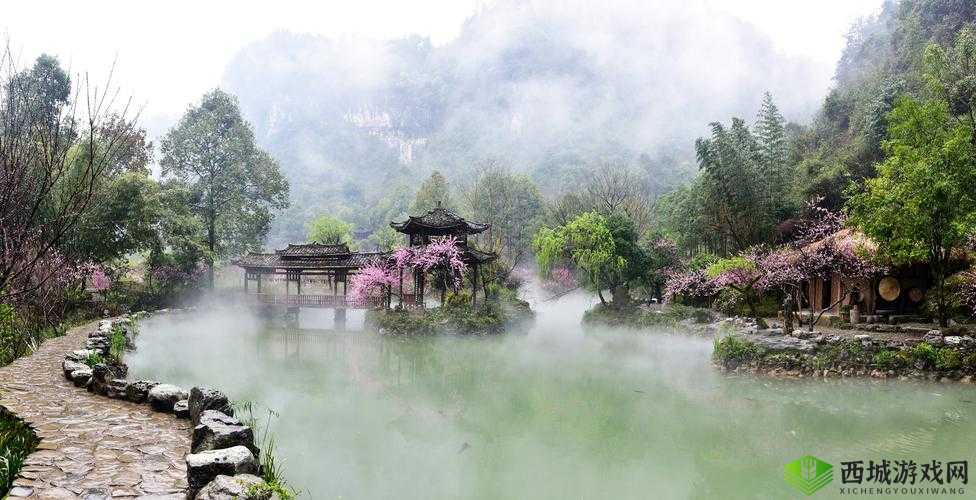 桃花源洞口芳草萋萋:探寻神秘仙境的绝美之景