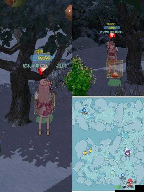 小森生活,解锁雪松树位置,打造梦幻家园的秘密地图
