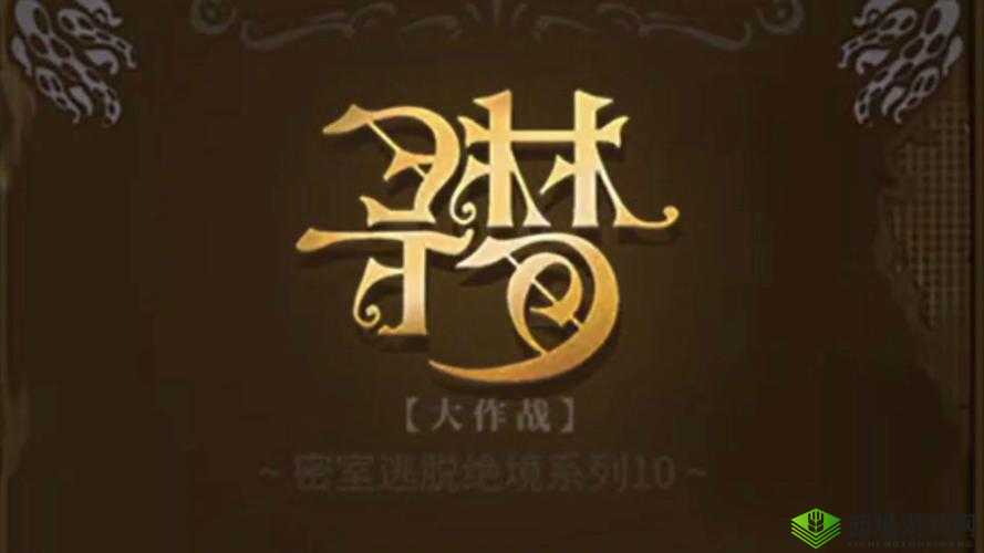 密室逃脱绝境系列10寻梦大作战第四章，智慧与勇气的终极考验