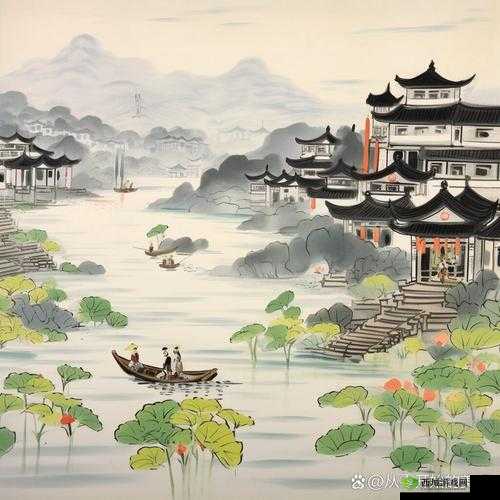江南百景图,绘就水墨长卷中的杭州风韵