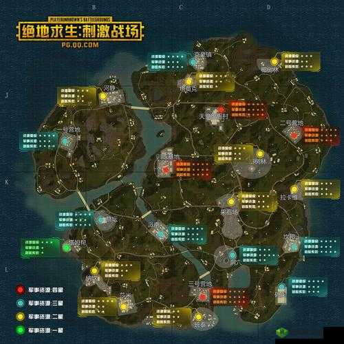 绝地求生刺激战场，开局跳伞资源点选择与战术分析