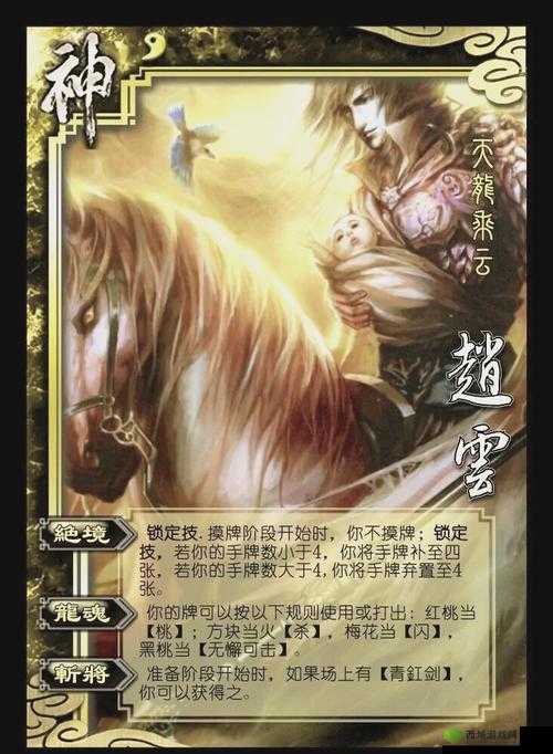 三国如龙传神将赵云，属性技能解析与资源管理策略